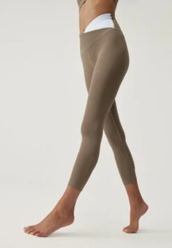 Born Living Yoga CLEO - Tights - Fossil -Born Living Yoga Verkäufe 001655ab95fb454b85fd4719ad9fcfd4