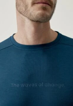 Born Living Yoga YANGTSE - Sweatshirt - Sea Blue -Born Living Yoga Verkäufe 03e6658f9311466fbb7364a3c81abeab