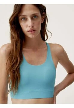 Born Living Yoga SHAYLA - Sport-BH Mit Leichter Stützkraft - Azul