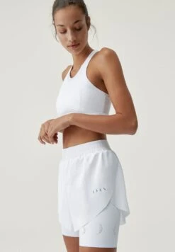 Born Living Yoga BIKILA - Kurze Sporthose - White -Born Living Yoga Verkäufe 19251d9d4dfd4c5c9e374cd30c33c3f9