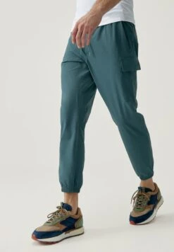 Born Living Yoga MINHO - Cargohose - Grey Green