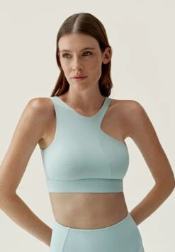 Born Living Yoga Sport-BH Mit Mittlerer Stützkraft - Azul Claro