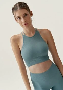 Born Living Yoga NAIA - Sport-BH Mit Leichter Stützkraft - Tin -Born Living Yoga Verkäufe 253293fce4774ee3a47694b711a51ae1