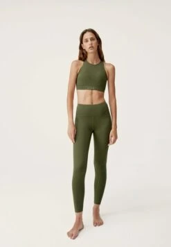 Born Living Yoga LAIA - Tights - Verde Oscuro -Born Living Yoga Verkäufe 326084e5ef07453f8d8987061573bae7