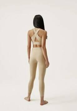Born Living Yoga Tights - Beige -Born Living Yoga Verkäufe 3699ea13615b49e19a6cb05806543bf0
