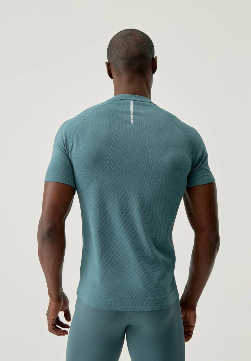 Born Living Yoga OTAWA - T-Shirt Basic - Grey Green 4 Born Living Yoga OTAWA - T-Shirt Basic - Grey Green – Bild 2