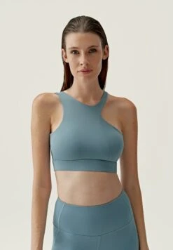 Born Living Yoga Sport-BH Mit Mittlerer Stützkraft - Gris