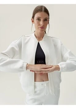 Born Living Yoga Sweatjacke - Blanco