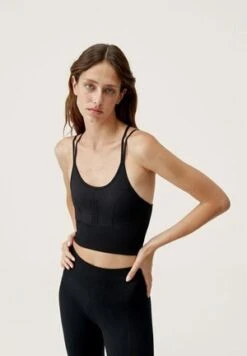 Born Living Yoga SHAYLA - Sport-BH Mit Leichter Stützkraft - Black -Born Living Yoga Verkäufe 7c5376133b1944c7bf91f44336f074d0