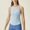 Born Living Yoga DANCE TANK TOP - Top - Azul