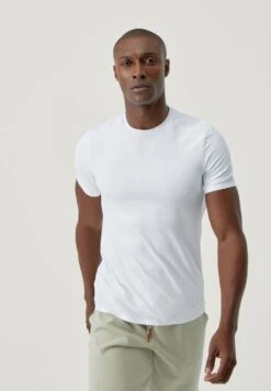 Born Living Yoga NIGER - T-Shirt Basic - White