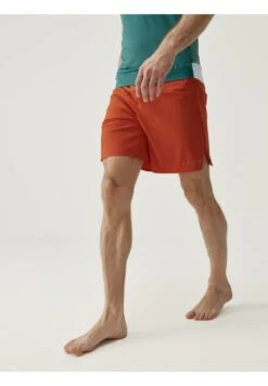 Born Living Yoga ORINOCO - Kurze Sporthose - Rust Orange