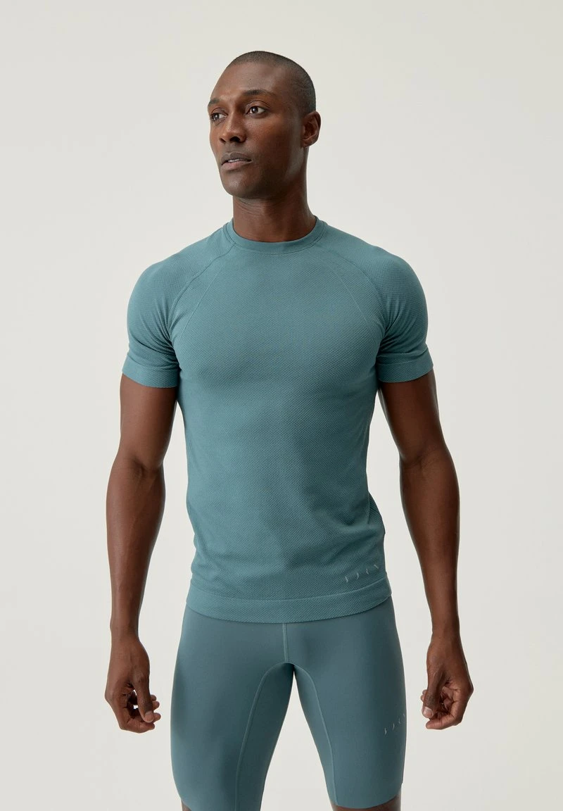 Born Living Yoga OTAWA - T-Shirt Basic - Grey Green 3 Born Living Yoga OTAWA - T-Shirt Basic - Grey Green