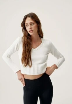Born Living Yoga LAIS - Strickpullover - Blanco -Born Living Yoga Verkäufe bec6eb29ad534272be1f6f43b4dfc1f7 1