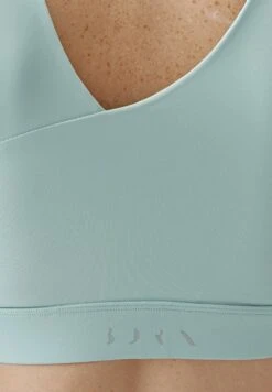 Born Living Yoga Sport-BH Mit Mittlerer Stützkraft - Azul Claro -Born Living Yoga Verkäufe c0a8d08dc25644ec888e36caaf02e3a4