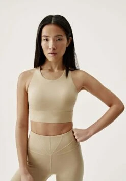 Born Living Yoga Sport-BH Mit Mittlerer Stützkraft - Beige -Born Living Yoga Verkäufe cf6236e8cce045a99b34c3d24e8dd5f4 1