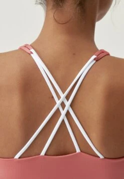 Born Living Yoga DAIRA - Sport-BH Mit Leichter Stützkraft - Pink Peach -Born Living Yoga Verkäufe cf69219ebc3c4501b279e59ad0fef4fb