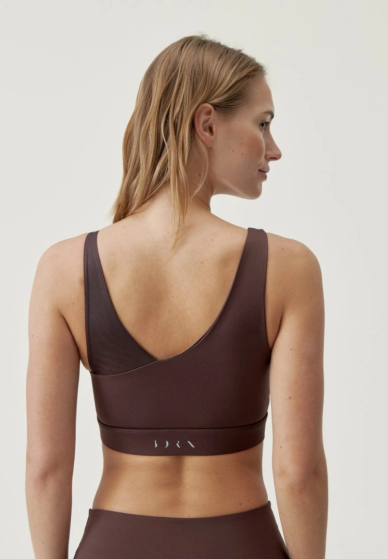 Born Living Yoga JIN - Sport-BH Mit Mittlerer Stützkraft - Cacao 7 Born Living Yoga JIN - Sport-BH Mit Mittlerer Stützkraft - Cacao – Bild 5