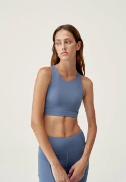Born Living Yoga INDI - Sport-BH Mit Leichter Stützkraft - Azul Marino -Born Living Yoga Verkäufe d6102b4cd88d46228de8491af9c9881f 2