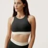 Born Living Yoga FIORELLA - Sport-BH Mit Mittlerer Stützkraft - Black