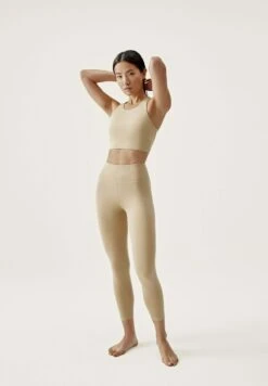 Born Living Yoga Sport-BH Mit Mittlerer Stützkraft - Beige -Born Living Yoga Verkäufe fc201f55a93340dda20181be883cd87b