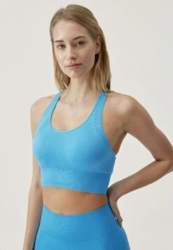 Born Living Yoga ZINA - Sport-BH Mit Mittlerer Stützkraft - Azul -Born Living Yoga Verkäufe fca9240181d4456cbb0b5035e78ea2e0 1